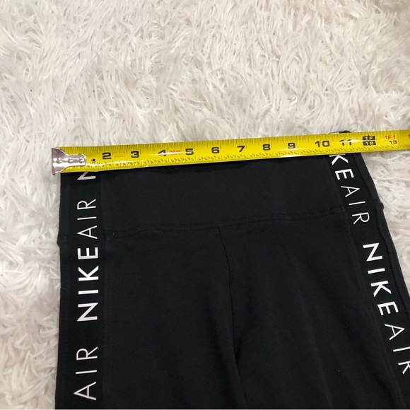 Nike‎ Air Logo Bike Shorts Black White XS - Picture 2 of 9